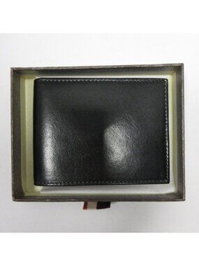 Trafalgar Wallet One Size Bifold Leather Credit Card Slots Luxury NEW